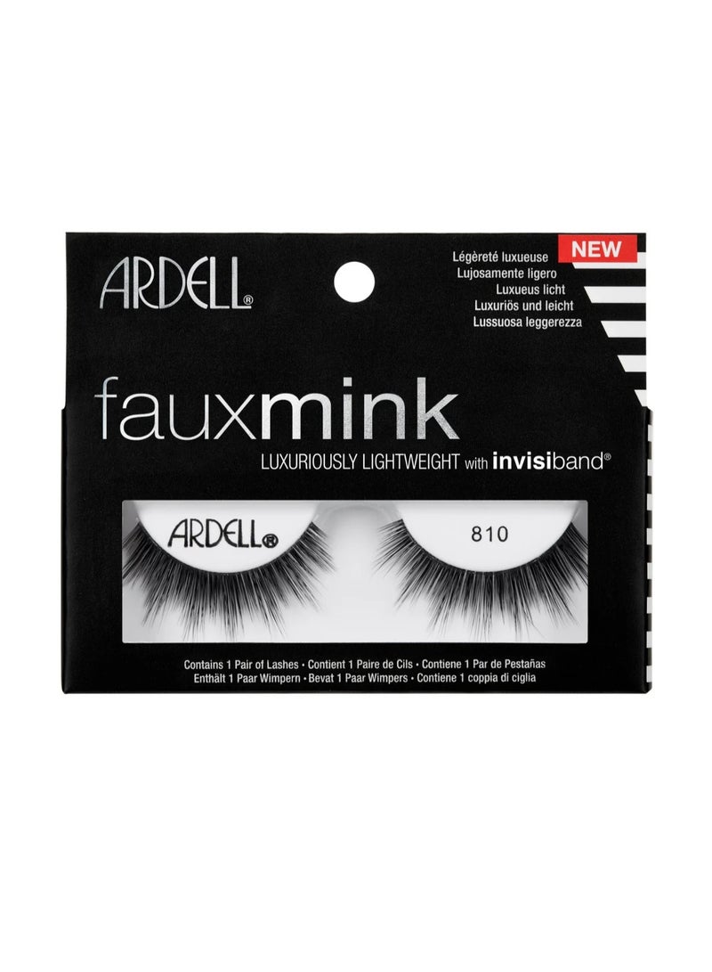 ARDELL Faux Mink Lashes – Luxuriously Lightweight with Invisiband® Style 810 - Image 1